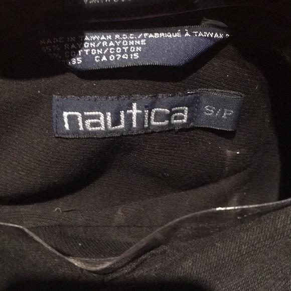 NWT cotton and rayon nautica shirt - Picture 3 of 4
